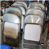Image 1 : 10 FOLDING RECEPTION CHAIRS