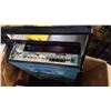 Image 2 : Box of halogen, leak detector, fluke frequency counter and aiphone