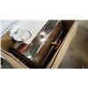 Image 2 : 2 new browne catering economy roll top chafer