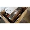 Image 2 : 2 new browne catering economy roll top chafer