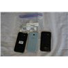 Image 2 : PARTS ONLY 3 SAMSUNG GALAXY A5 PHONES - 2 BLACK, 1 BLUE