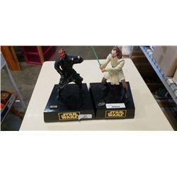 Two star wars coin banks