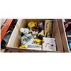 Image 4 : 2 BOXES OF DOLLS, LOONEY TUNES MUGS, GAMES, BASEBALL GLOVES, ETC