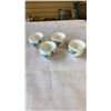 Image 4 : NEW EASTERN TEASET IN CASE AND SILK FRAMED PICTURE ON STAND