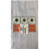 Image 1 : 3 GERMAN 1942 COINS 1, 5, 10 REICHSPFENNIG AND 2 BLOCKS OF 4 STAMPS