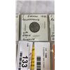 Image 3 : 3 GERMAN 1942 COINS 1, 5, 10 REICHSPFENNIG AND 2 BLOCKS OF 4 STAMPS