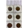 Image 3 : 15 CANADIAN LARGE CENTS QUEEN VICTORIA TO KING GEORGE VII TO KING GEORGE V 1901-1920 - ALL OVER 100 