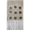 Image 2 : 18 Canadian 5¢ pieces 1944 to 1955