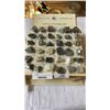 Image 3 : 2 TRAYS OF PROSPECTORS MINERAL CHIPS W/ DOCUMENTS