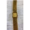 Image 4 : 2 STAINLESS RINGS, CUFFLINK AND PIN SET, AND FISCHER 24KT PLATED WATCH