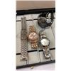 Image 2 : WATCH BOX W/ 7 WATCHES