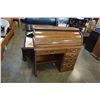 Image 1 : OAK ROLLTOP DRESSER
