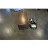 Image 3 : DESK LAMP AND OAK DRAWER