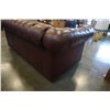 Image 8 : STUDDED TUFTED LEATHER SOFA