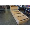 Image 2 : BARONET MAPLE SINGLE SIZE BEDFRAME WITH STORAGE
