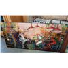 Image 3 : 2 OIL PAINTINGS, ONE BAR THEMED