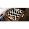 Image 2 : VINTAGE CARVED FOLDING CHINESE CHESS FOUND - AS FOUND AND INCOMPLETE