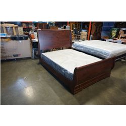 QUEENSIZE SLEIGH BED FRAME