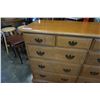 Image 3 : 10 DRAWER SOLID WOOD DRESSER