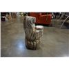 Image 3 : Two Foot wood carved bear