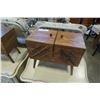 Image 2 : 2 WOODEN SEWING BOXES