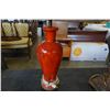 Image 2 : MCM POTTERY TABLE LAMP AND DECORATIVE TABLE LAMP
