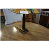 Image 2 : LEADED GLASS TABLE LAMP