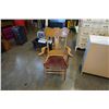 Image 2 : OAK PRESSED BACK CHAIR