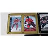 Image 2 : 6 HOCKEY CARDS, LIMITED EDITION, ROOKIES, ETC, MARIAN HOSSA LE, NICK FOLIGNO, 2 DANIEL ALFREDSSON, M