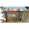 Image 1 : BRAND NEW INDUSTRIAL MODERN CONSOLE TABLE - RETAIL $299.99