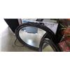 Image 2 : 2 beveled oval wall mirrors