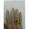 Image 5 : 2.26 CTW Peridot 18K White Gold Diamond Ring