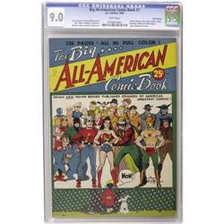 Big All-American Comic Book #1 San Francisco pedigree (