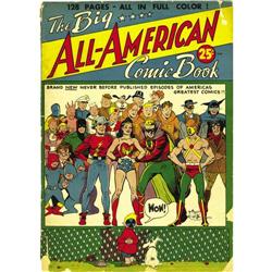 Big All-American Comic Book #1 (DC, 1944) Condition: GD