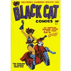 Black Cat #1 (Harvey, 1946) Condition: NM-. Joe Simon i