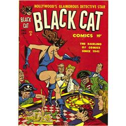 Black Cat #3 (Harvey, 1946) Condition: NM-. This is a w