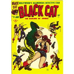 Black Cat #9 Mile High pedigree (Harvey, 1948) Conditio