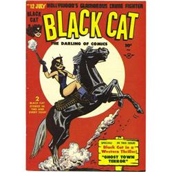Black Cat Comics #12 Mile High pedigree (Harvey, 1948)