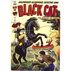 Black Cat Comics #15 Mile High pedigree (Harvey, 1949)