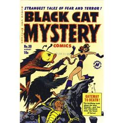 Black Cat Mystery #30 Mile High pedigree (Harvey, 1951)