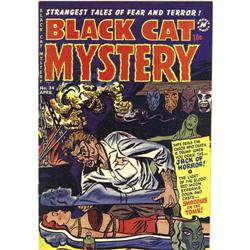 Black Cat Mystery #34 Mile High pedigree (Harvey, 1952)