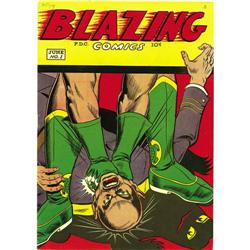 Blazing Comics #1 Mile High pedigree (Rural Home, 1944)