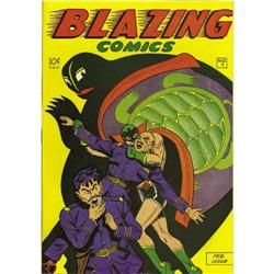 Blazing Comics #4 Mile High pedigree (Rural Home, 1945)