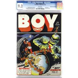 Boy Comics #10 Mile High pedigree (Lev Gleason, 1943) C