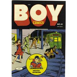Boy Comics #19 Mile High pedigree (Lev Gleason, 1944) C