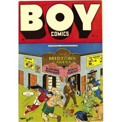 Boy Comics #21 Mile High pedigree (Lev Gleason, 1945) C