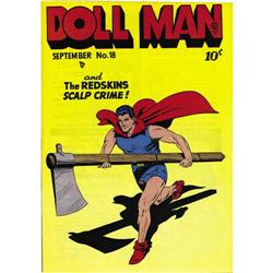 Doll Man #18 Mile High pedigree (Quality, 1948) Conditi