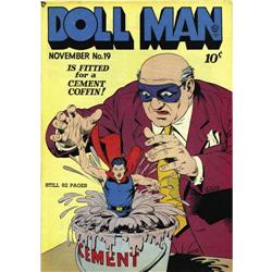 Doll Man #19 Mile High pedigree (Quality, 1948) Conditi