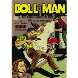 Doll Man #34 Mile High pedigree (Quality, 1951) Conditi
