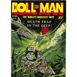 Doll Man #36 Mile High pedigree (Quality, 1951) Conditi